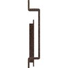 Ekena Millwork 7" Pull Handle & 6" Flush Pull for 1 3/8" Doors, Copper Vein GB6001PP3076CV
